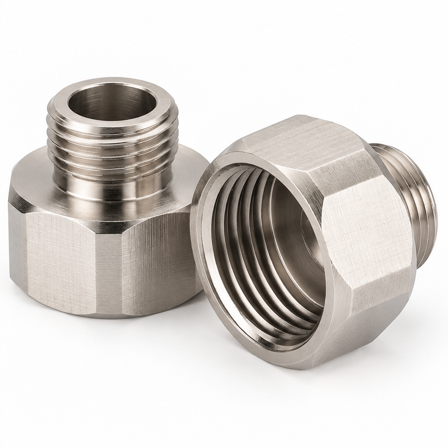 Adaptador G1/2" hembra – 9/16"-24 UNEF macho